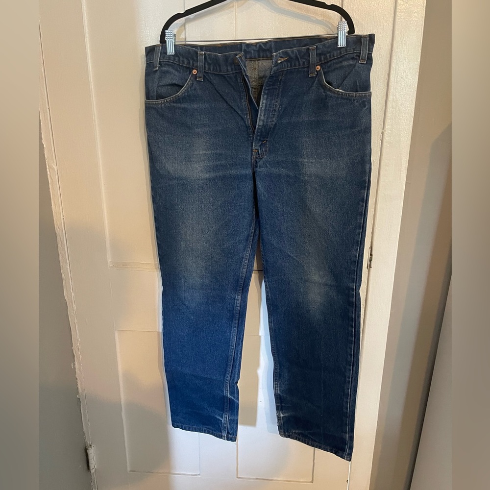 Levi 506 orange tag *authentic destruction*